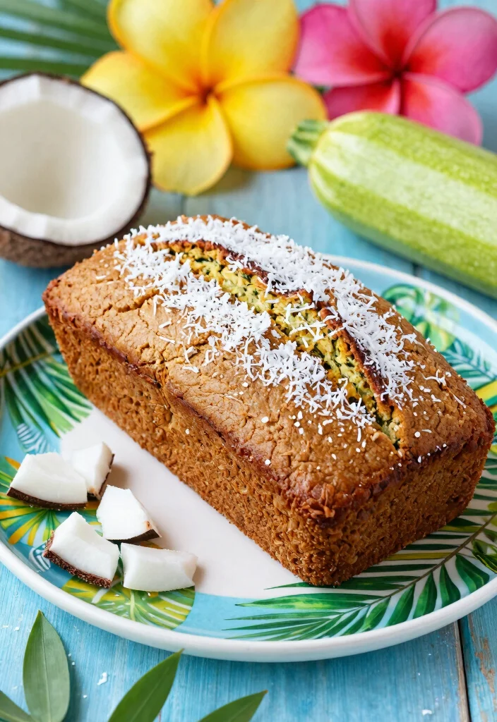 10 Vegan Zucchini Bread Recipes for Moist Sweet Baking 8. Coconut Zucchini Bread 0