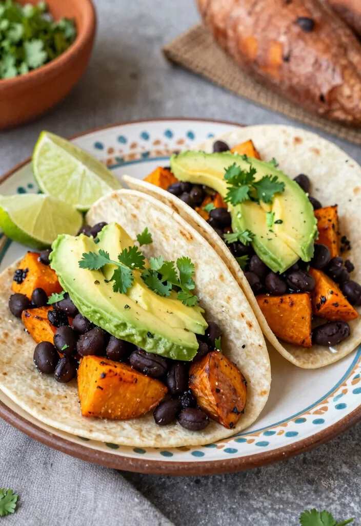 12 21 Day Fix Dinner Recipes for Balanced Eating 9. Sweet Potato and Black Bean Tacos 0
