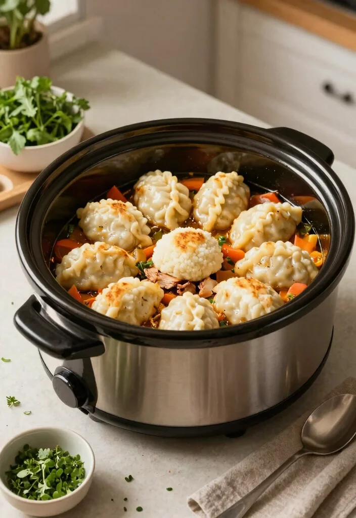 12 Cozy Winter Dinner Recipes for Cold Night Comfort 6. Slow Cooker Chicken and Dumplings 0
