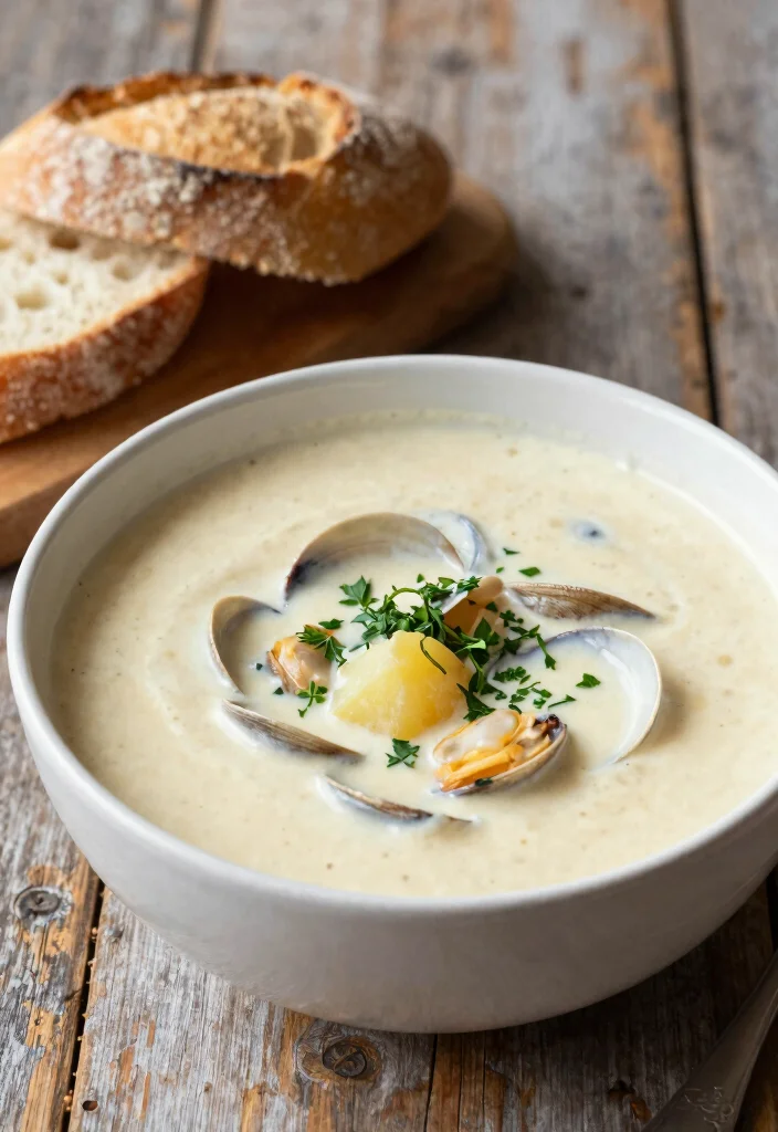12 Cozy Winter Dinner Recipes for Cold Night Comfort 7. Classic Clam Chowder 0