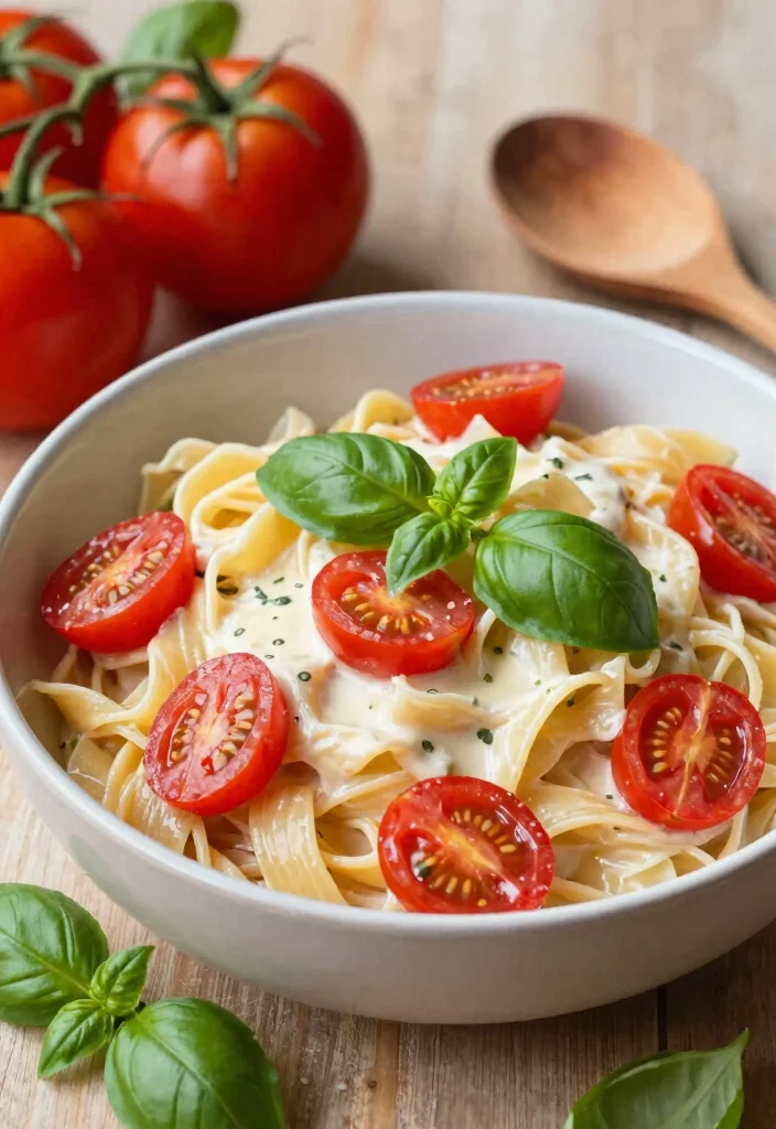 12 Dinner Recipes with Heavy Cream for Rich Comfort Meals 9. Creamy Tomato Basil Pasta 0