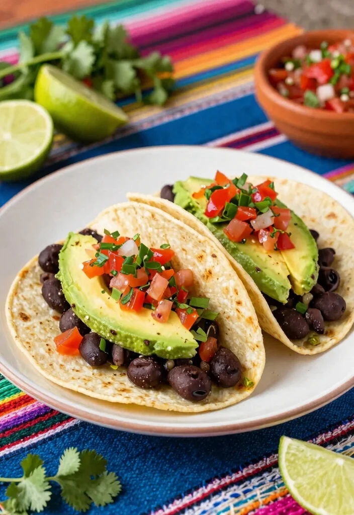 12 Easy Vegan Recipes Anyone Can Make at Home 7. Spicy Black Bean Tacos 0
