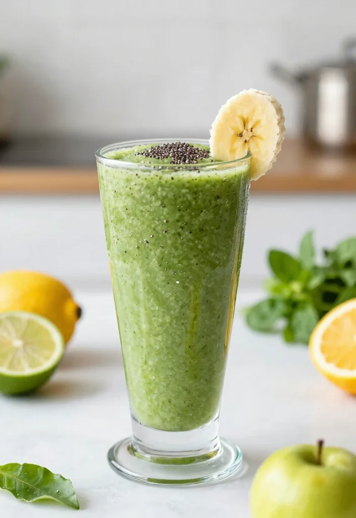 12 Fat Free Vegan Recipes for Light Plant Based Meals 12. Energetic Green Smoothie 0