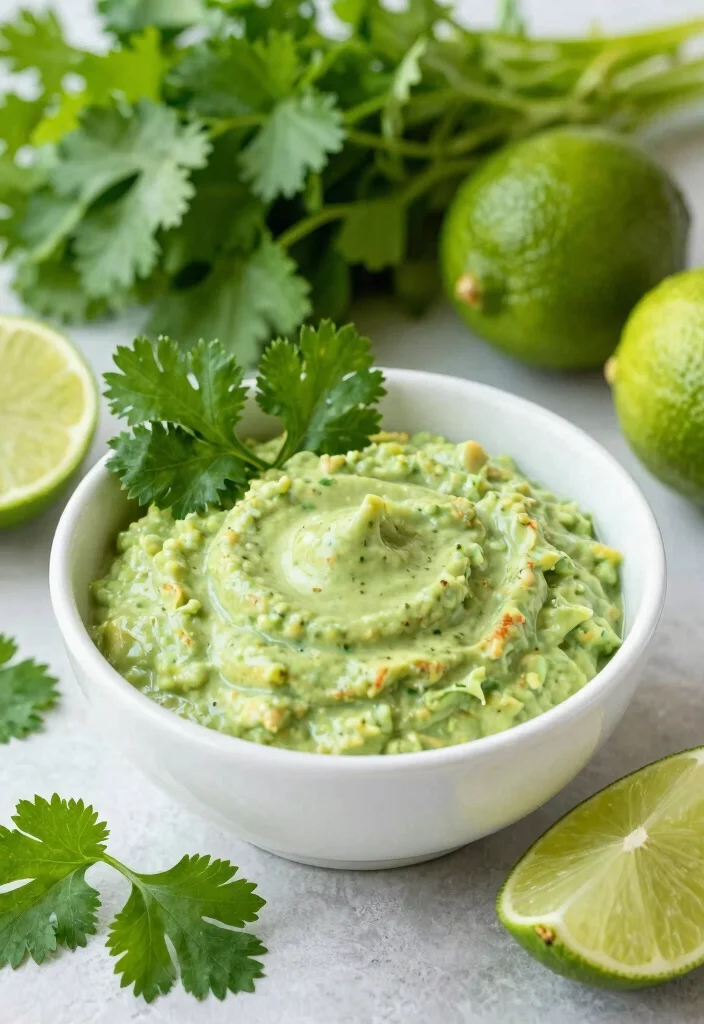 12 Fat Free Vegan Recipes for Light Plant Based Meals 2. Creamy Avocado Cilantro Dressing 0