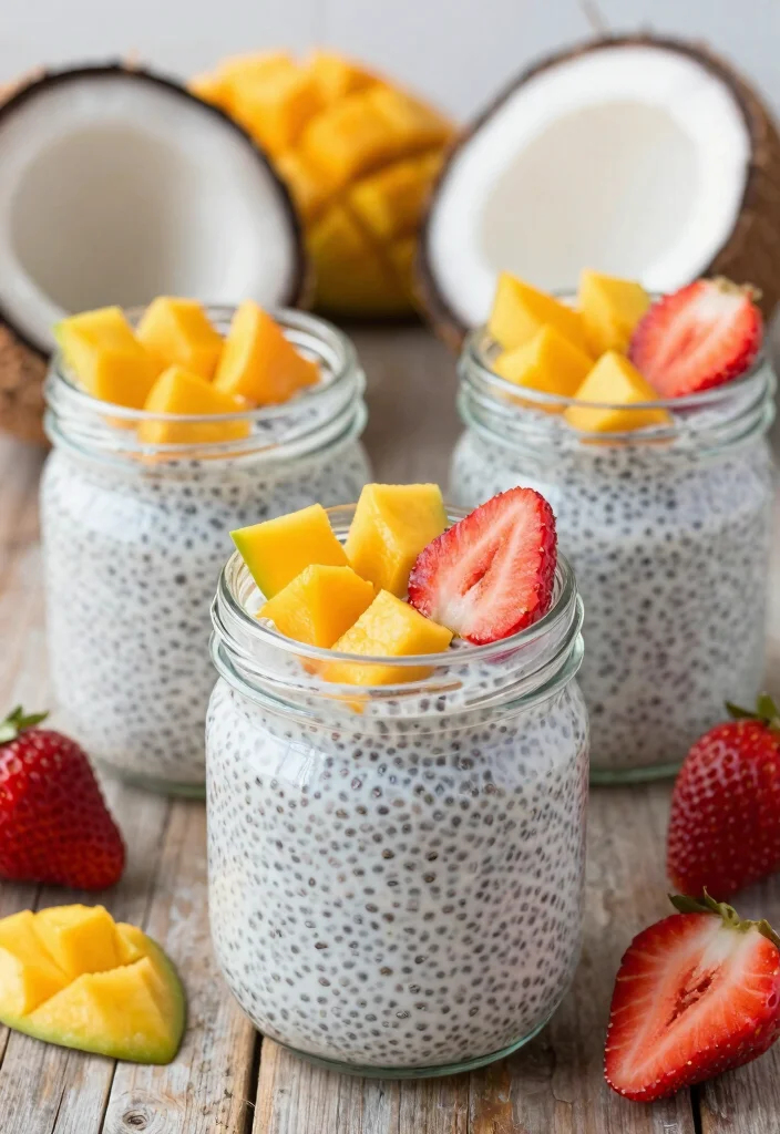 12 Grain Free Vegan Recipes for Clean Plant Based Eating 2. Coconut Chia Seed Pudding 0