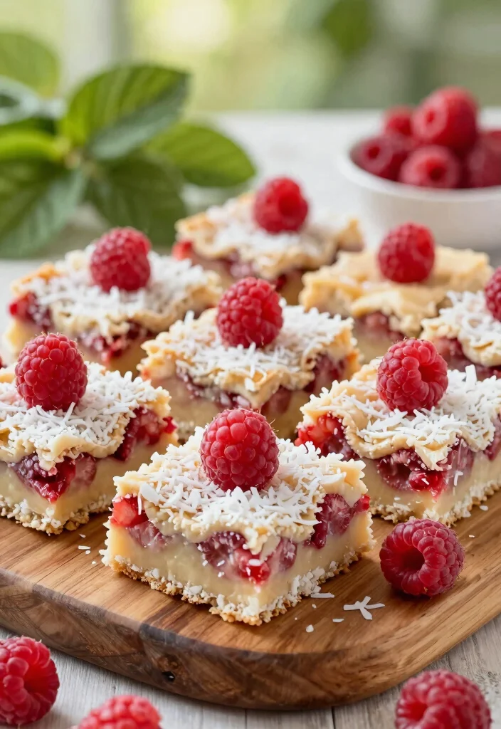 12 Grain Free Vegan Recipes for Clean Plant Based Eating 7. Raspberry Coconut Bars 0