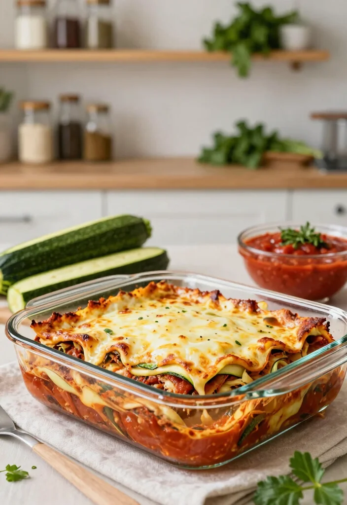 12 Healthy Dinner Casserole Recipes for Family Meals 6. Zucchini Lasagna Casserole 0