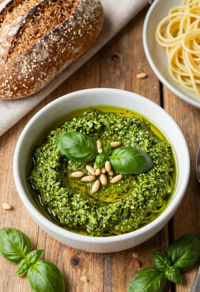 12 Healthy Food Processor Recipes for Fast Prep Cooking - 2. Spinach and Basil Pesto 1