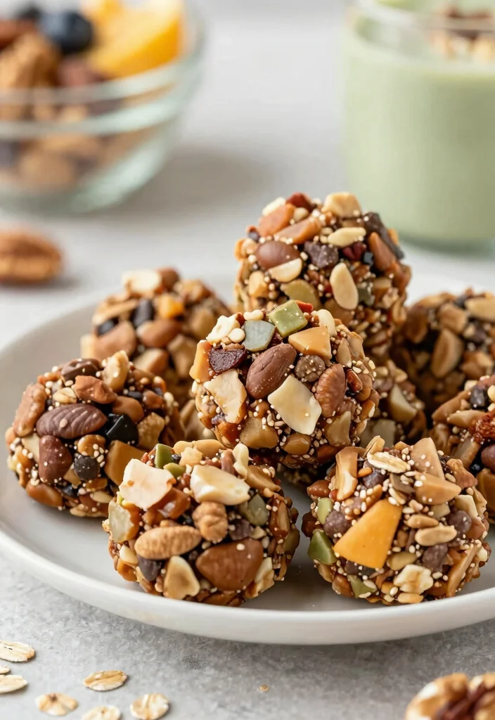 12 Healthy Food Processor Recipes for Fast Prep Cooking - 5. Nutty Energy Bites 1