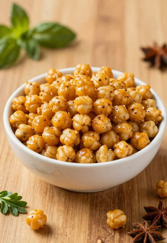 12 Healthy Food Processor Recipes for Fast Prep Cooking - 7. Roasted Chickpea Snack 1