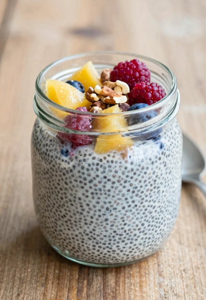 12 Healthy Food Processor Recipes for Fast Prep Cooking - 9. Chia Seed Pudding 1
