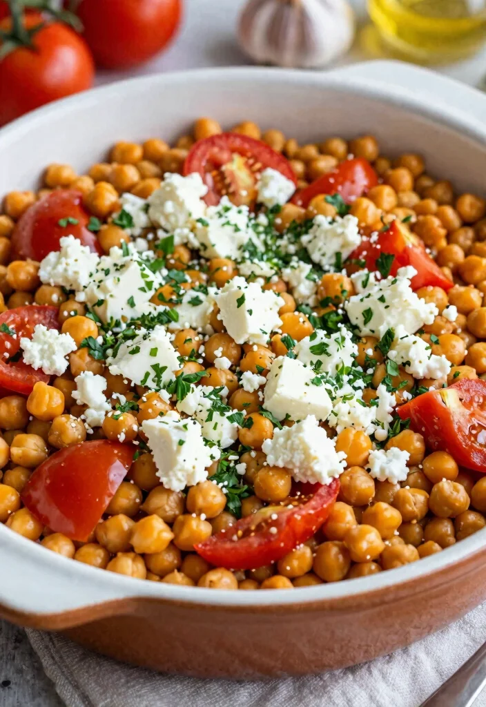 12 Healthy Low Carb Casserole Recipes for Easy Dinners 12. Mediterranean Chickpea Casserole 0