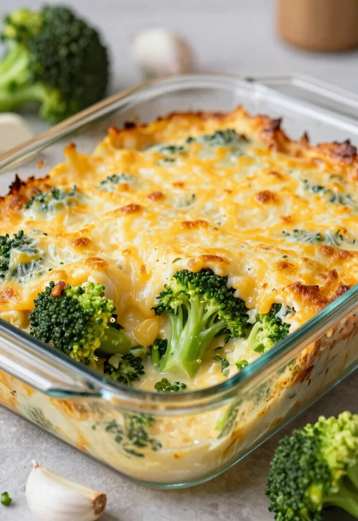 12 Healthy Low Carb Casserole Recipes for Easy Dinners 4. Creamy Broccoli and Cheese Casserole 0