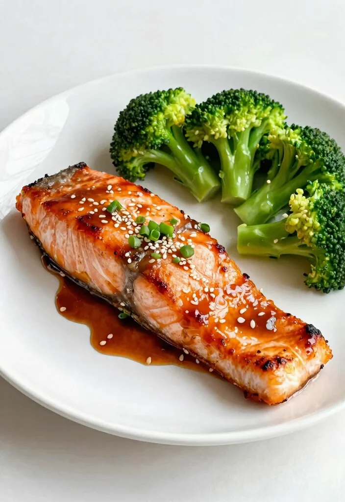 12 Healthy Meat Recipes for Lean Flavorful Meals - 10. Teriyaki Grilled Salmon 1