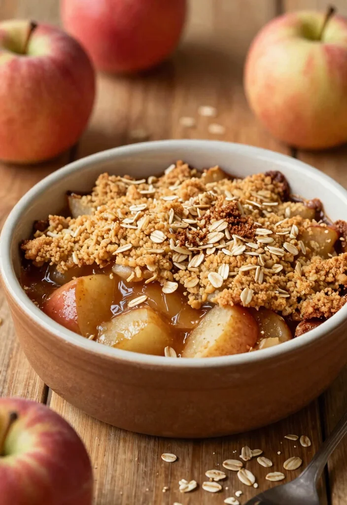 12 Healthy Thanksgiving Recipes for a Lighter Holiday Table 5. Spiced Apple Crisp with Oats 0