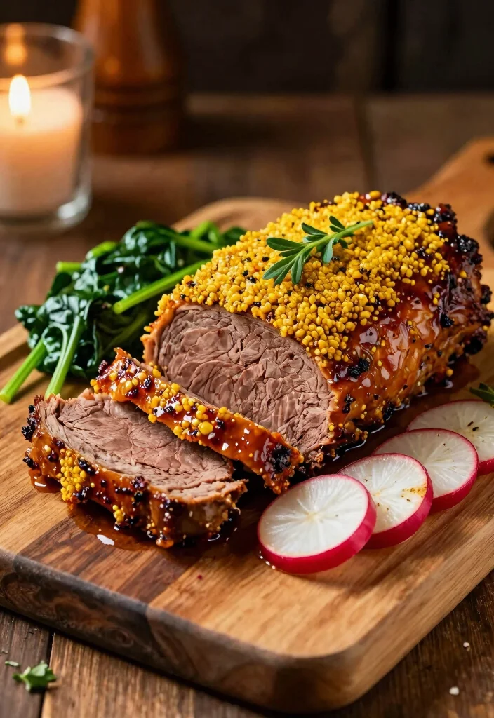12 Keto Roast Beef Recipes for Savory Low Carb Meals 4. Spicy Mustard Glazed Roast Beef 0