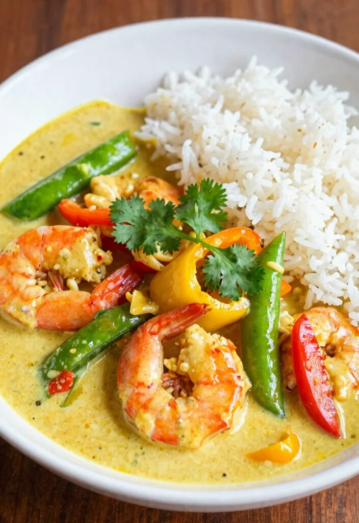 12 Seafood Dinner Recipes for Fresh Flavorful Nights - 9. Thai Coconut Curry Shrimp 1