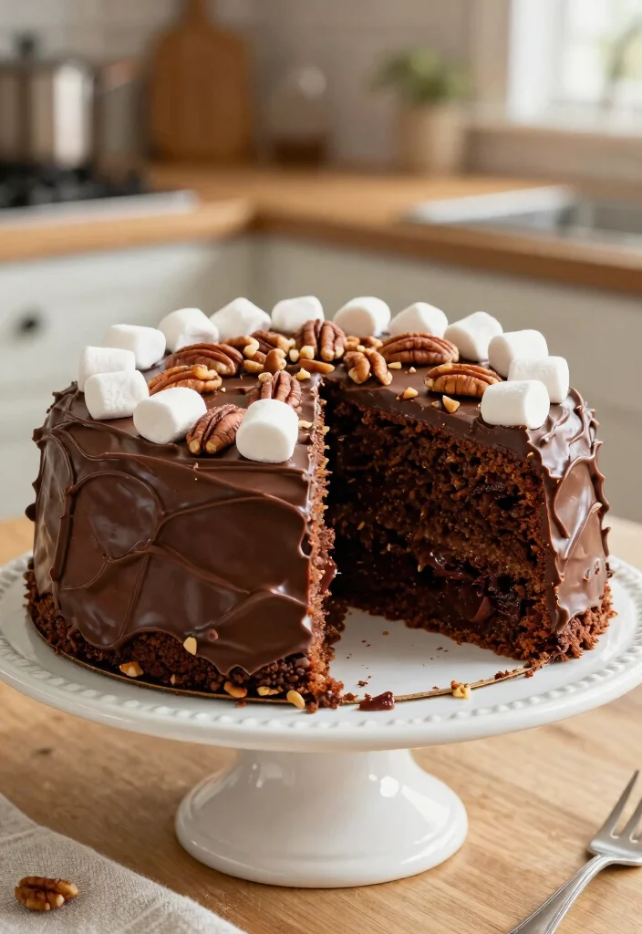 12 Southern Dessert Recipes for Sweet Comfort Baking 10. Mississippi Mud Cake 0