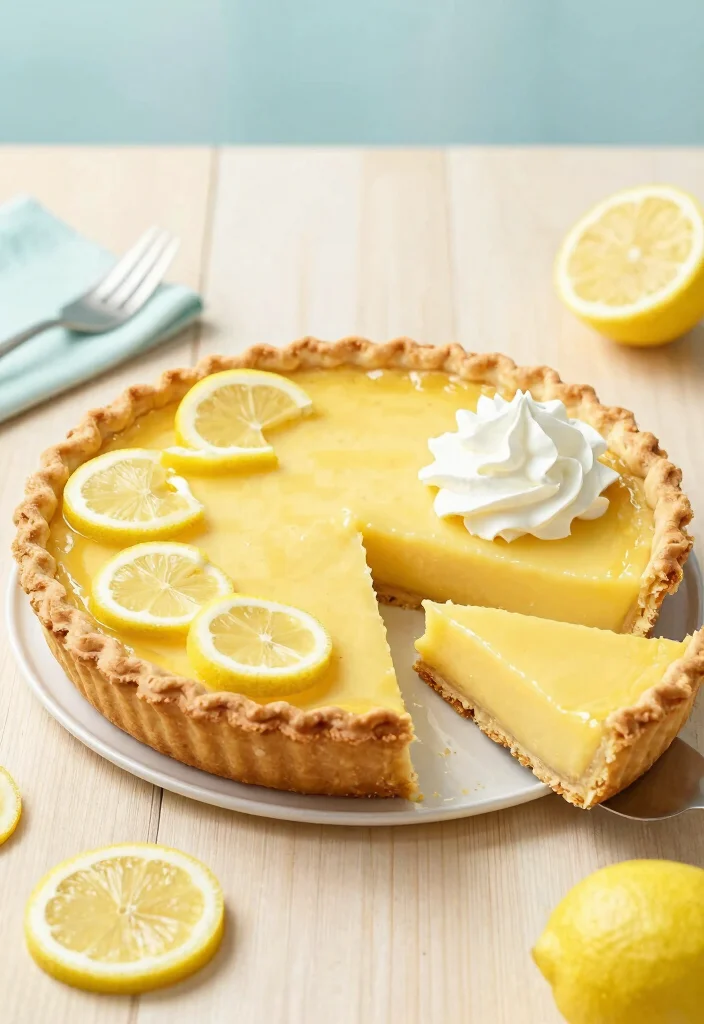 12 Southern Dessert Recipes for Sweet Comfort Baking 12. Lemon Chess Pie 0