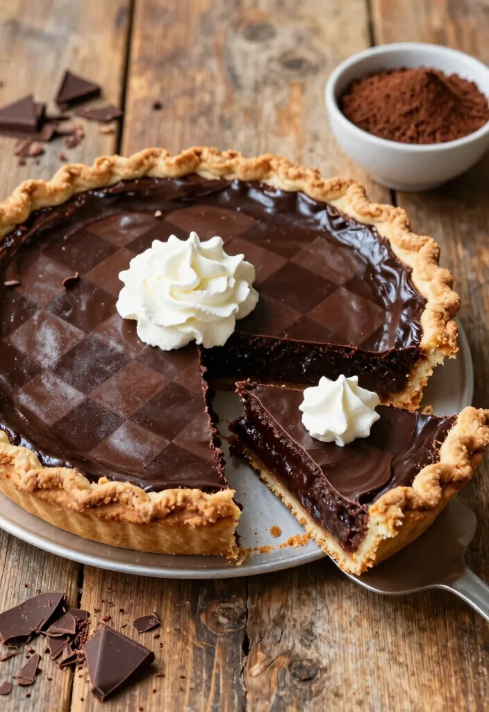 12 Southern Dessert Recipes for Sweet Comfort Baking 6. Southern Chocolate Chess Pie 0