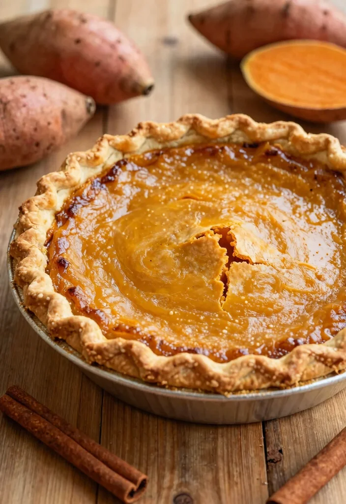 12 Southern Dessert Recipes for Sweet Comfort Baking 7. Sweet Potato Pie with Gluten Free Crust 0