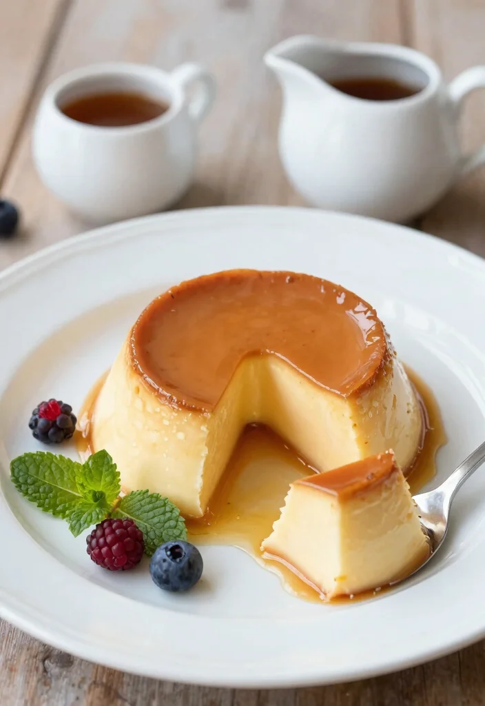 12 Spanish Dessert Recipes with Traditional Sweet Flavor 2. Flan de Huevo 0