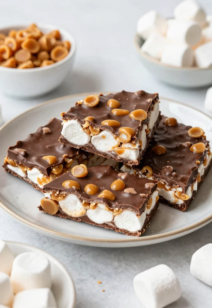 12 Toffee Dessert Recipes for Rich Buttery Sweets 5. Toffee Marshmallow Bark 0