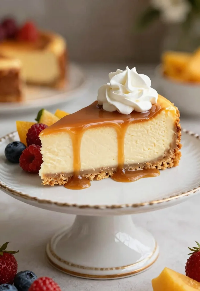 12 Toffee Dessert Recipes for Rich Buttery Sweets 6. Toffee Cheesecake 0