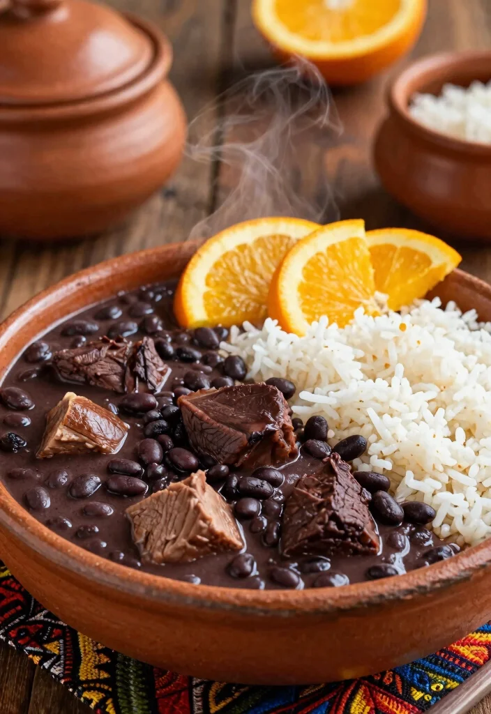 12 Unique Dinner Recipes to Break the Routine 9. Brazilian Feijoada with Rice 0