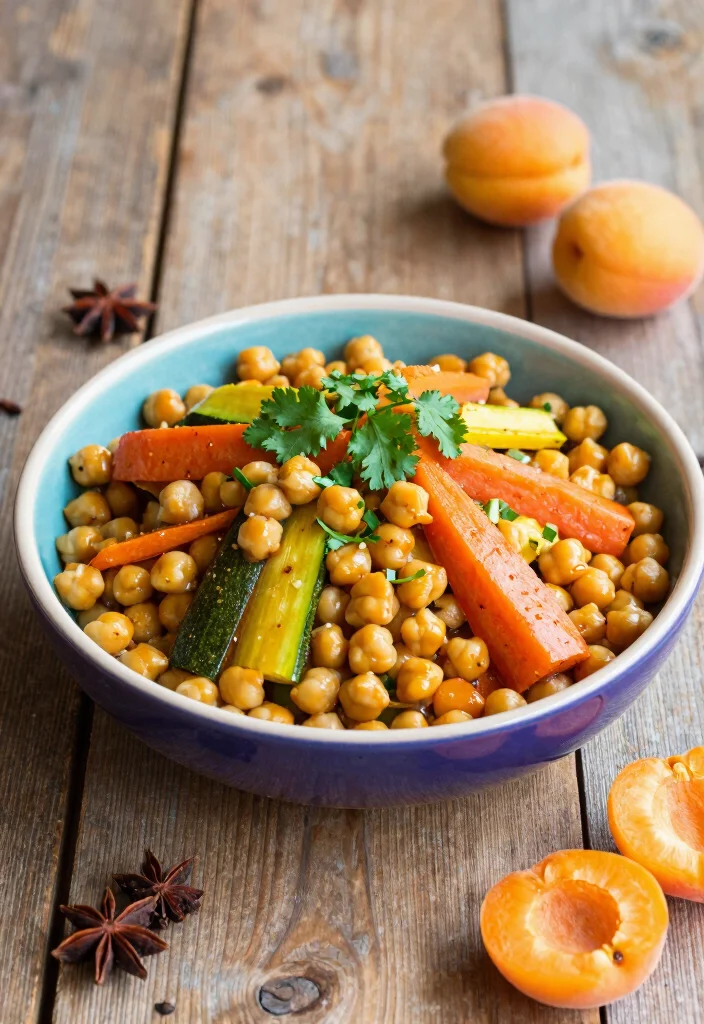 12 Unique Healthy Dinner Recipes for Fresh Inspiration 1. Moroccan Chickpea Tagine 0
