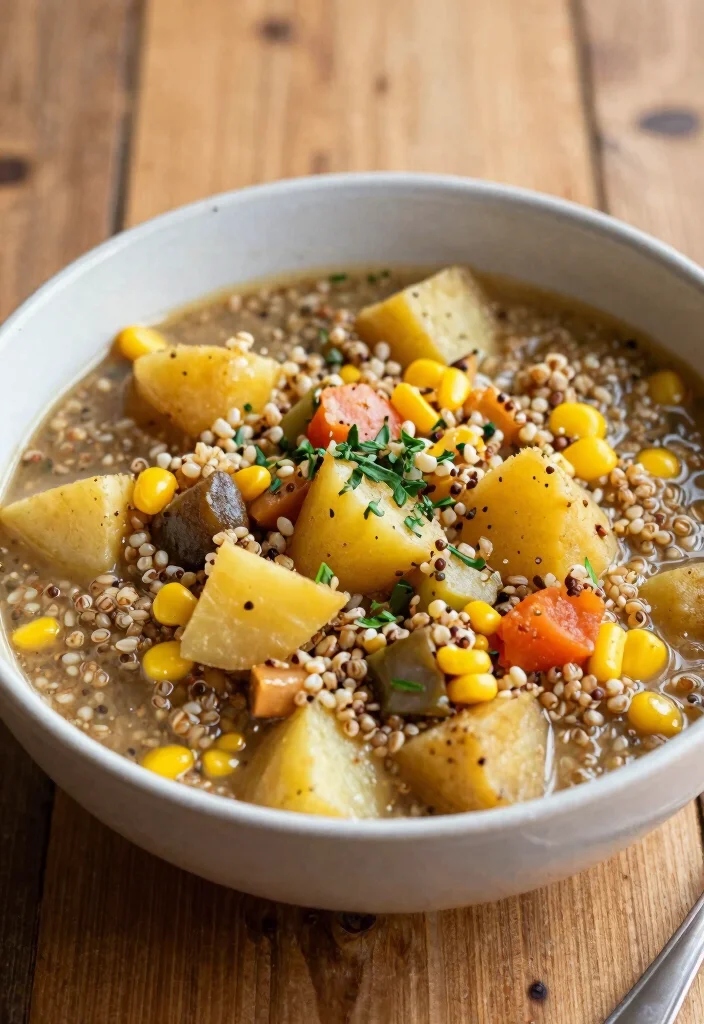 12 Unique Healthy Dinner Recipes for Fresh Inspiration 11. Peruvian Quinoa Stew 0
