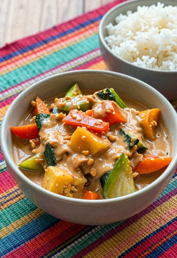 12 Unique Healthy Dinner Recipes for Fresh Inspiration 12. Filipino Vegetable Kare Kare 0