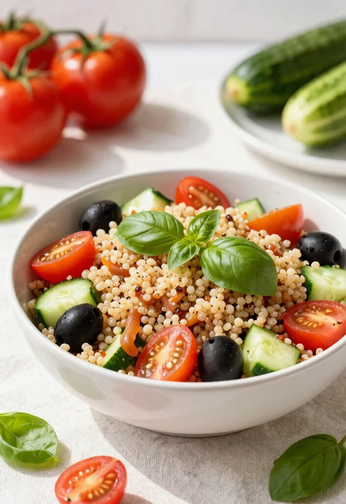 12 Unique Healthy Dinner Recipes for Fresh Inspiration 2. Italian Quinoa Salad 0