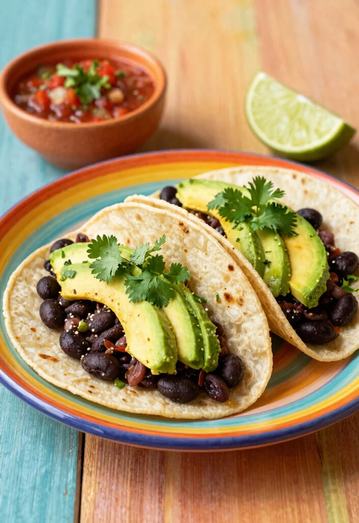 12 Unique Healthy Dinner Recipes for Fresh Inspiration 5. Mexican Black Bean Tacos 0