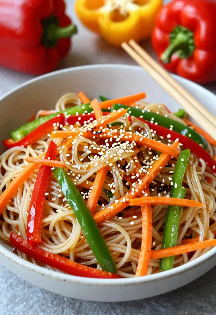 12 Vegan Protein Salad Recipes for Filling Clean Eating 11. Asian Noodle Salad 0