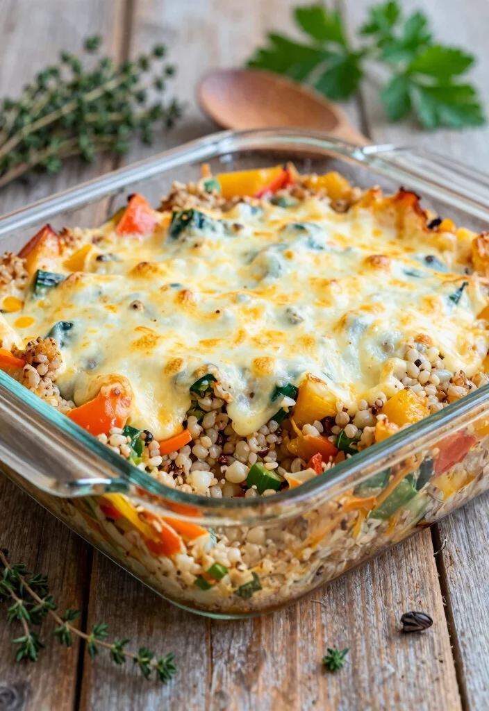 12 Winter Dinner Casserole Recipes for Cozy Family Meals 1. Cheesy Vegetable Quinoa Casserole 0