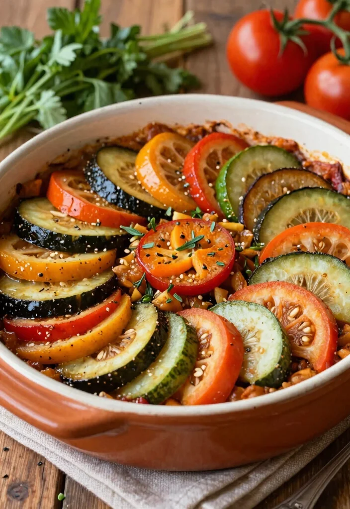12 Winter Dinner Casserole Recipes for Cozy Family Meals 11. Ratatouille Casserole 0