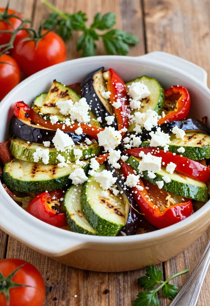 12 Winter Dinner Casserole Recipes for Cozy Family Meals 8. Mediterranean Vegetable Bake 0