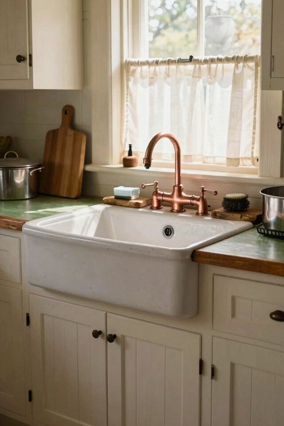 7 Kitchen Sink Ideas to Transform Your Space 2 apron front farmhouse sinks depth durability
