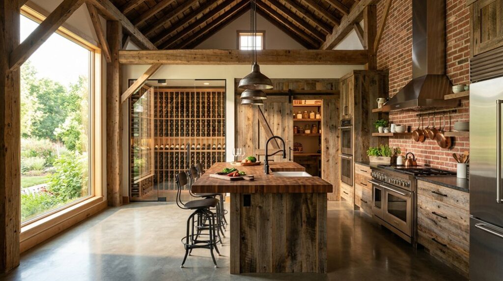 barn style kitchen transformation ideas