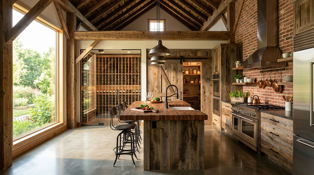 barn style kitchen transformation ideas