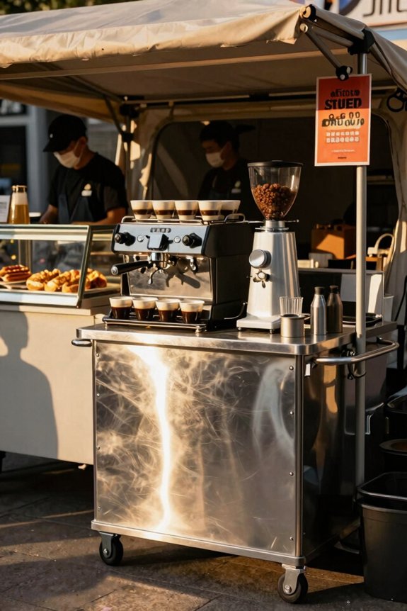 10 Profitable Coffee Cart Ideas for 2026 2 compact rig vs standard hybrid options