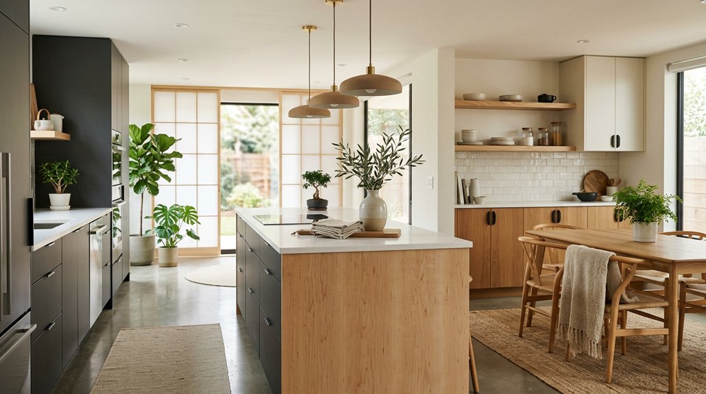 five japandi kitchen ideas