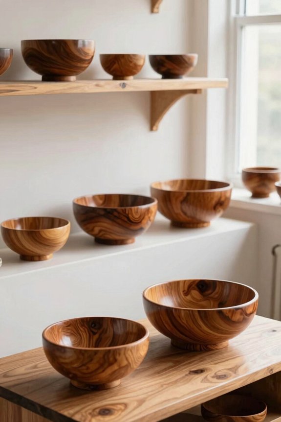 7 Ways to Style Wooden Bowls Throughout Your Home 4 grouping by theme creates visual storytelling