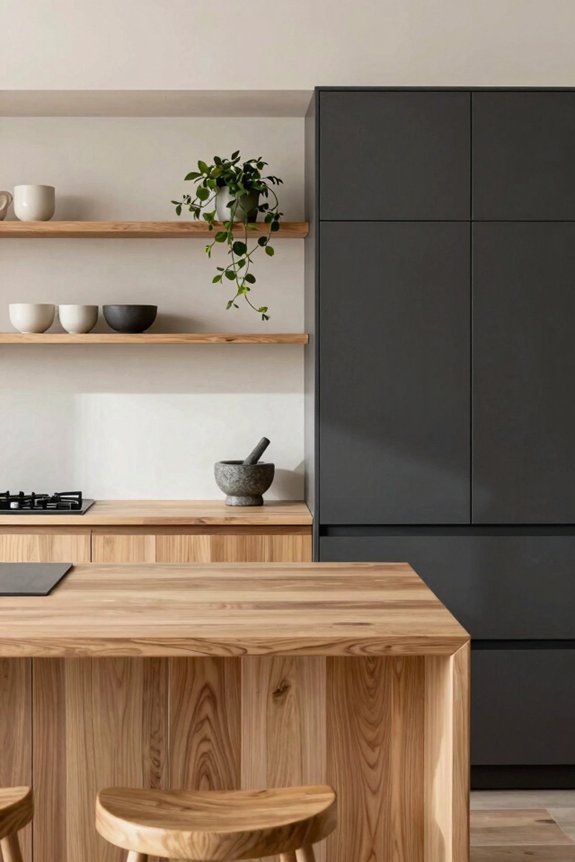 5 Japandi Kitchen Ideas to Transform Your Space 4 hidden joinery handcrafted durability timeless elegance