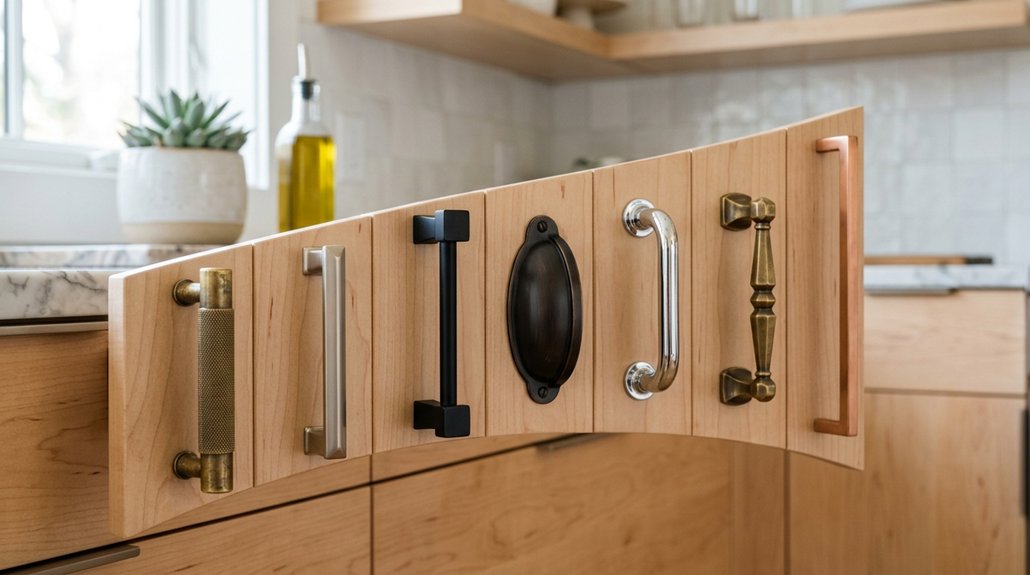 kitchen handle style options transform space