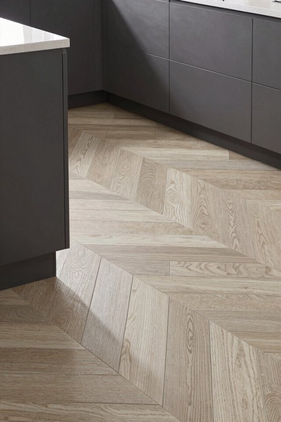 large format tiles reduce grout lines