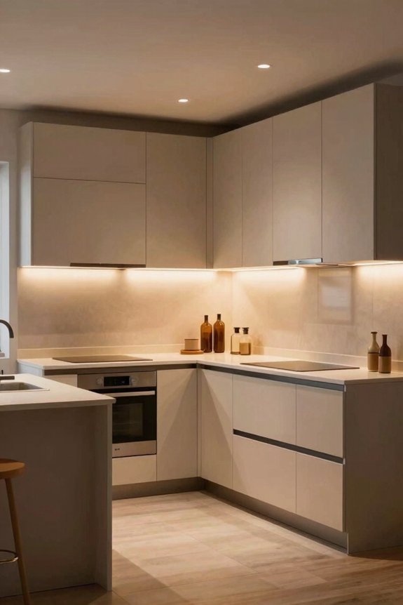 L-Shaped Kitchen Ideas That Maximize Your Space 5 layered lighting for l shaped kitchens