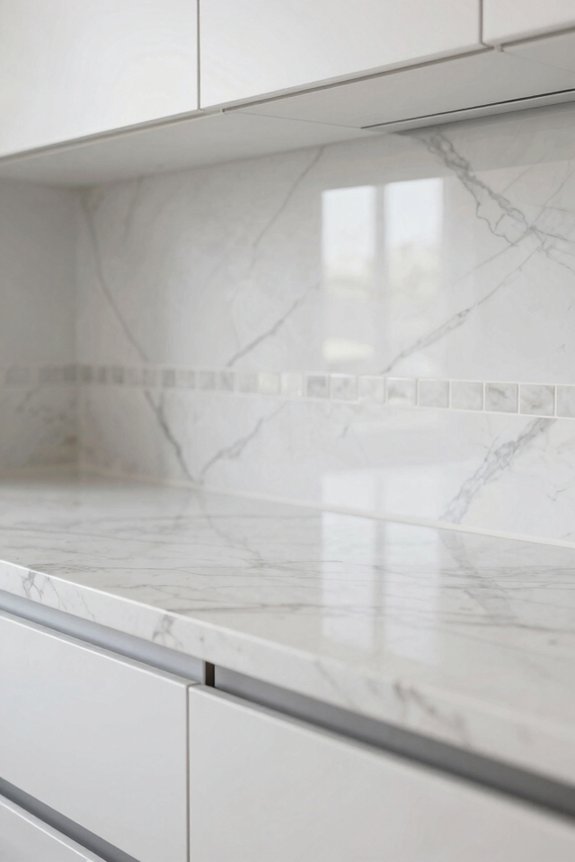White Kitchen Design Ideas for a Stunning Space 7 luxurious reflective white kitchen surfaces