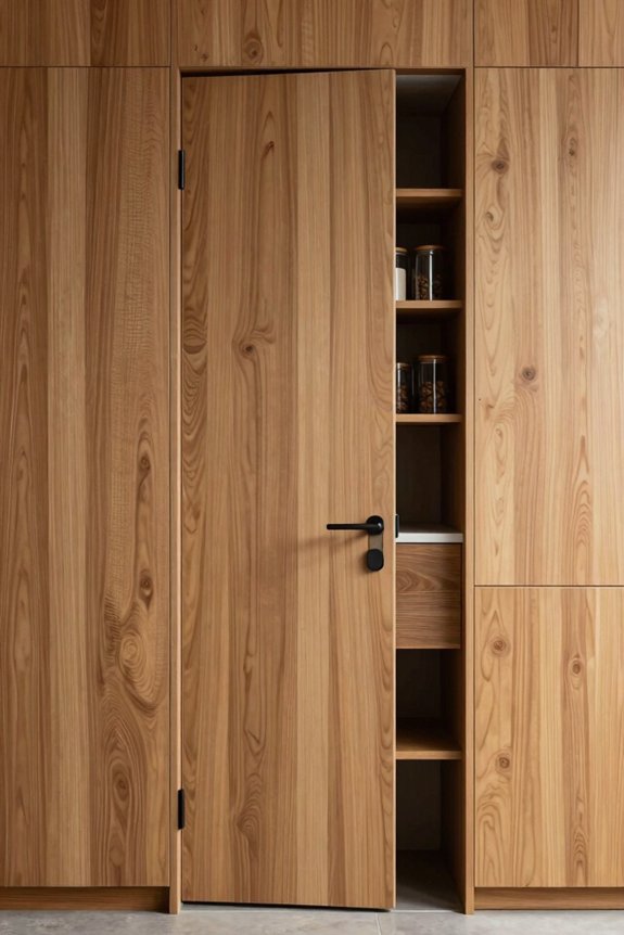 5 Pantry Door Ideas to Transform Your Kitchen Storage 1 matching pantry door to cabinets